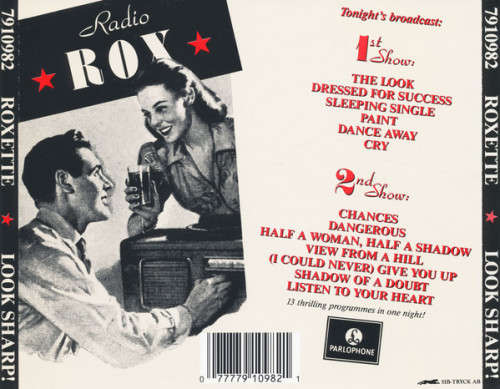 Roxette - Look Sharp! CD Import