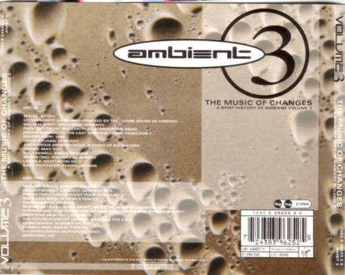 Various - rief History of Ambient Volume 3: Music of Changes Double CD Import