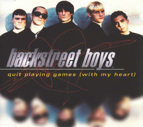 Backstreet Boys - Quit Playing Games (With My Heart) CD Maxi Single Import