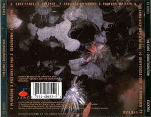 The Cure - Disintegration CD Import
