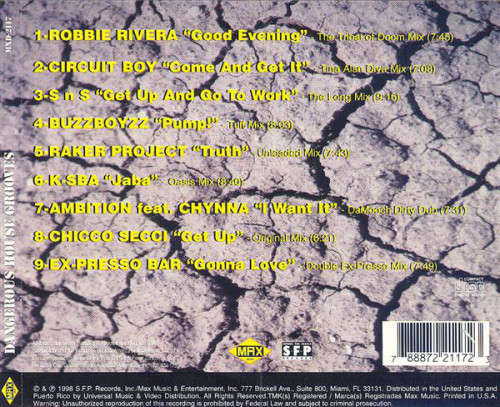 Various - Dangerous House Grooves CD Import Sealed