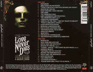 Andrew Lloyd Webber - Love Never Dies Double CD Import
