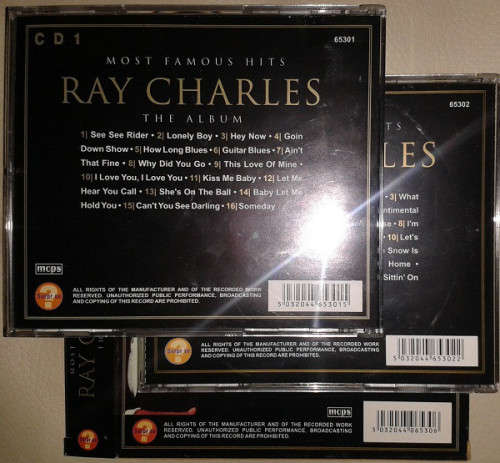Ray Charles - Most Famous Hits: The Album Double CD Set Import