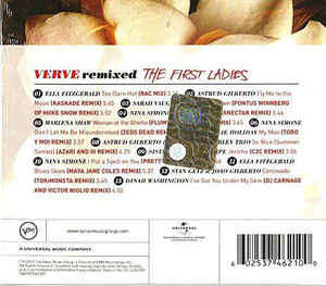 Various - Verve Remixed (The First Ladies) CD Import Sealed