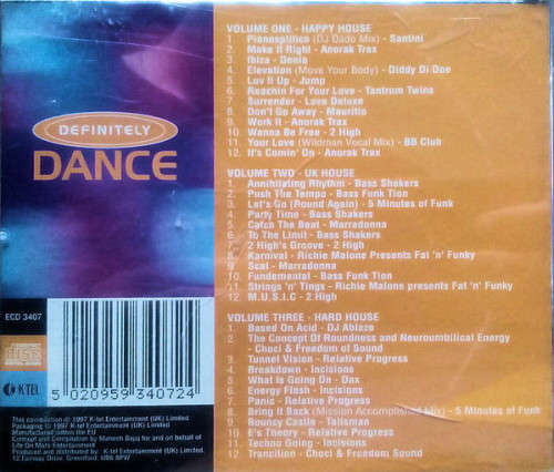 Various - Definitely House Triple Import CD