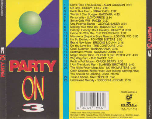 Various - Party On 3 CD
