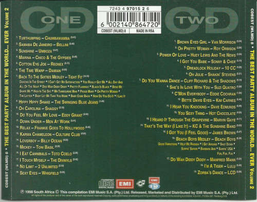 Various - Best Party Album In the World...Ever! Volume 2 Double CD