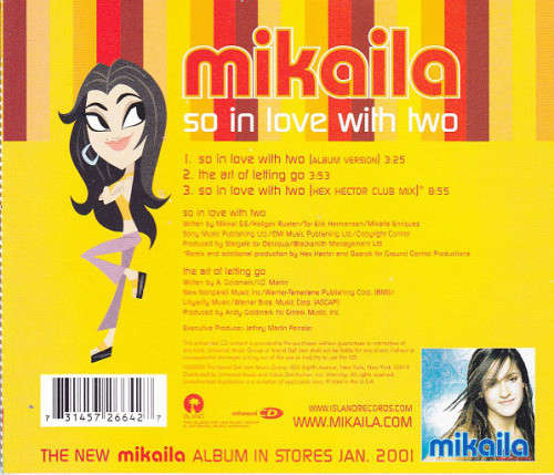 Mikaila - So In Love With Two CD Import Maxi Single