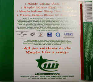 Shaft - Mambo Italiano CD Maxi Single