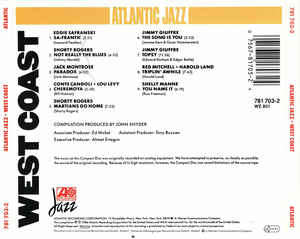 Various - Atlantic Jazz West Coast CD Import