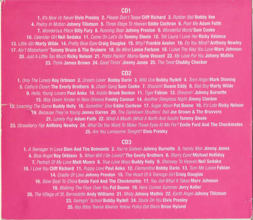 Various - Lemon Popsicle and Strawberry Milkshakes Rock and Roll Heartthrobs Triple CD Import