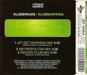 Klubbheads - Klubbhopping (Remix-Edition) Maxi Single CD Import