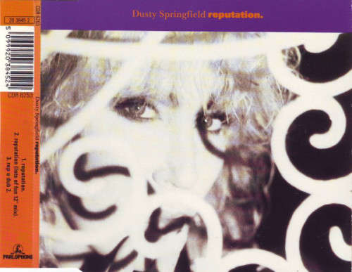 Dusty Springfield - Reputation Maxi CD Single Import