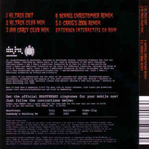 BeatFreakz - Somebody`s Watching Me Maxi Single CD Import