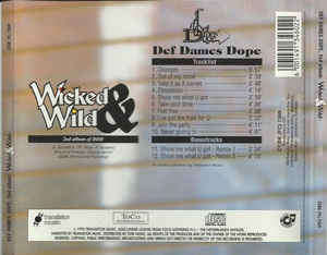Def Dames Dope - Wicked and Wild CD