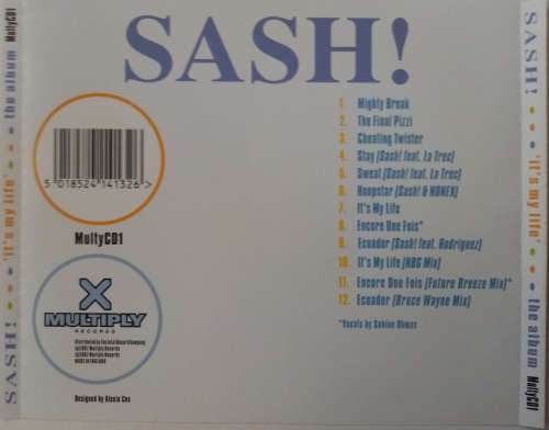Sash! - It`s My Life CD Import