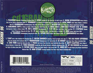 Graham Gold / Graeme Park - Kissmix 96 Double CD Import