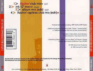 Captain Hollywood Project - Rhythm of Life Maxi Single CD Import
