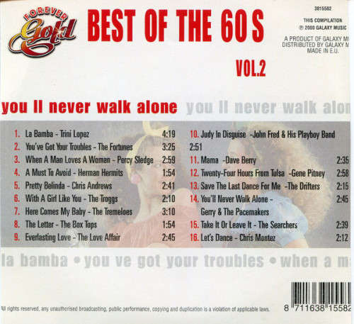 Various - Best of the 60`s Vol.2 CD Import Sealed