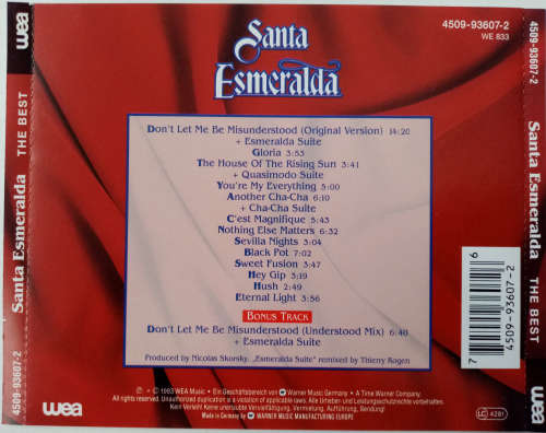 Santa Esmeralda - The Best CD Import