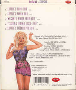 RuPaul - Snapshot CD Maxi Single Import