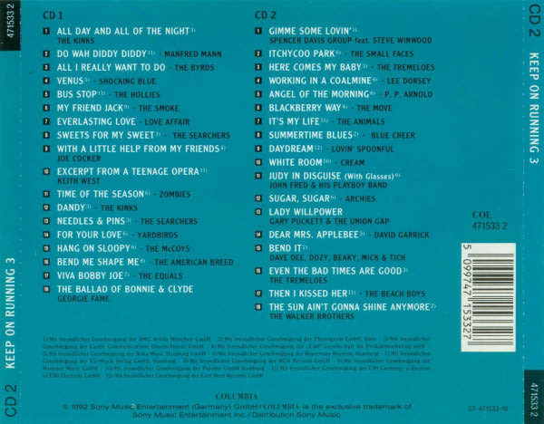 Various - Keep On Running 3 Double CD Import