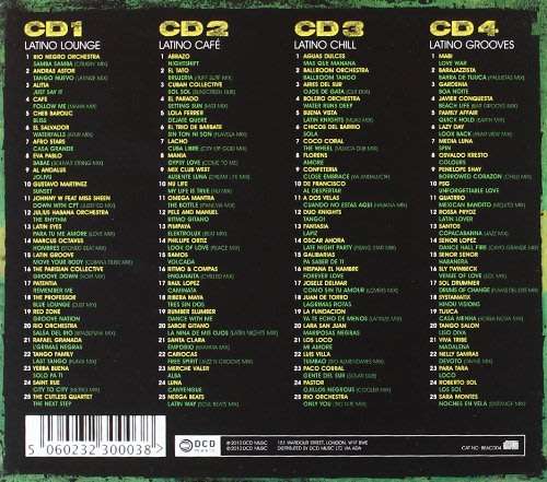 Latino Beats - Various 4xCD Import
