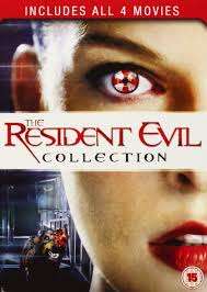 Resident Evil Collection - 4x Movie DVD Set