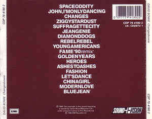 David Bowie - Changesbowie (Best of) CD Import