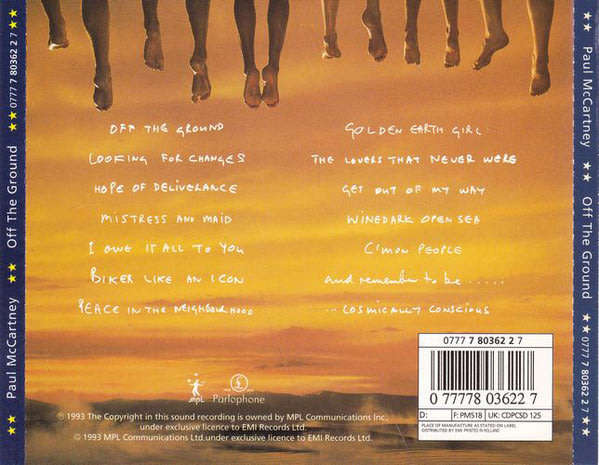Paul McCartney - Off the Ground CD Import