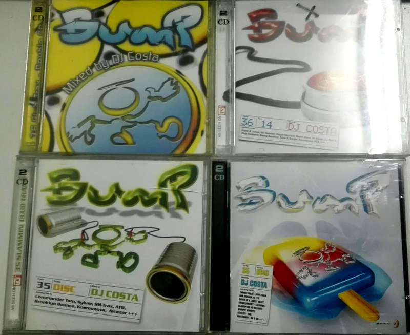 Bump CD Collection Set of 20 CD's (Incl Rare Early ones)