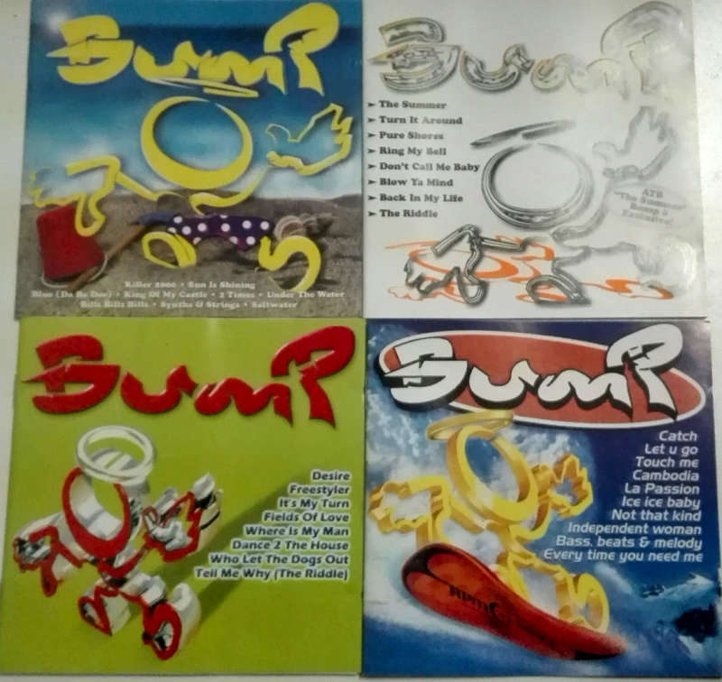 Bump CD Collection Set of 20 CD's (Incl Rare Early ones)