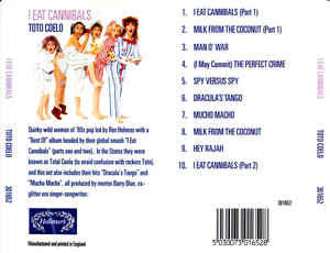 Toto Coelo - I Eat Cannibals CD Import Rare