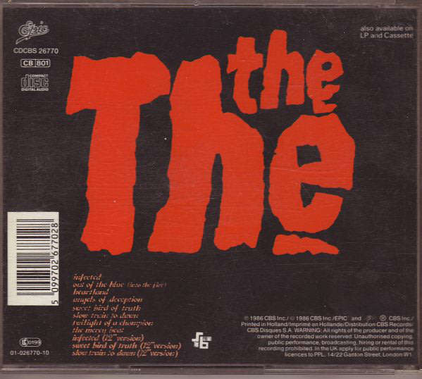 The The - Infected CD Import