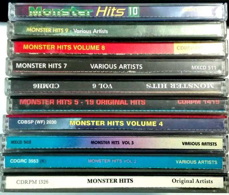 Monster Hits Volume 1,2,3,4,5,6,7,8,9,10 Collection Set