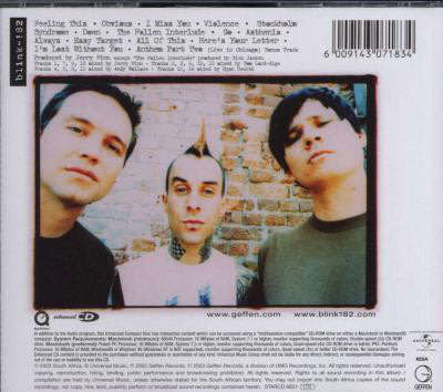 Blink-182 - Blink-182 CD