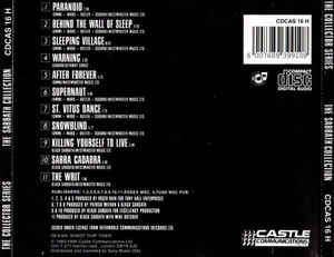 Black Sabbath - Sabbath Collection CD