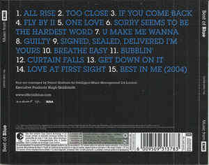 Blue - Best of CD