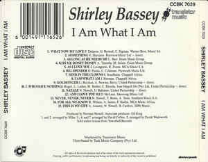 Shirley Bassey - I Am What I Am CD (1984 Album)