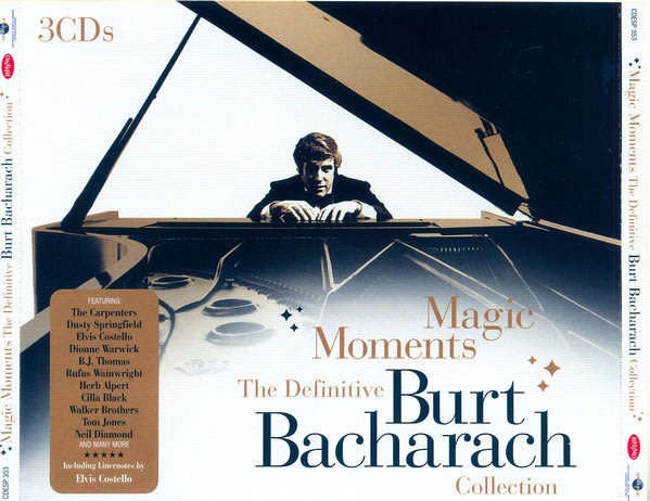 Burt Bacharach - Magic Moments - Definitive Burt Bacharach Collection Triple CD