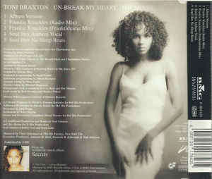 Toni Braxton - Un-Break My Heart (The Mixes) CD Maxi Single