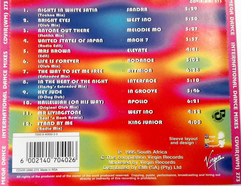 Various - Mega Dance CD