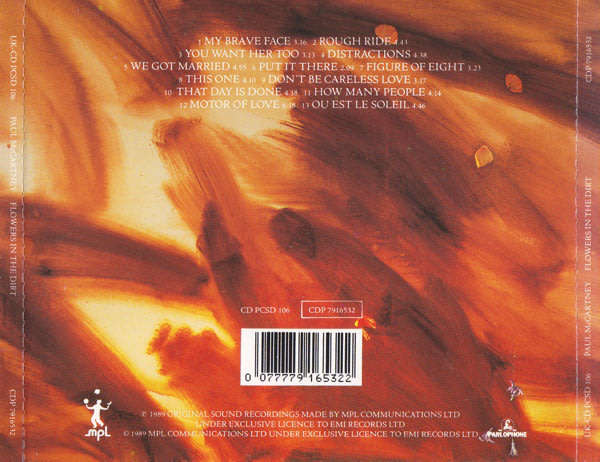 Paul McCartney - Flowers In the Dirt CD Import