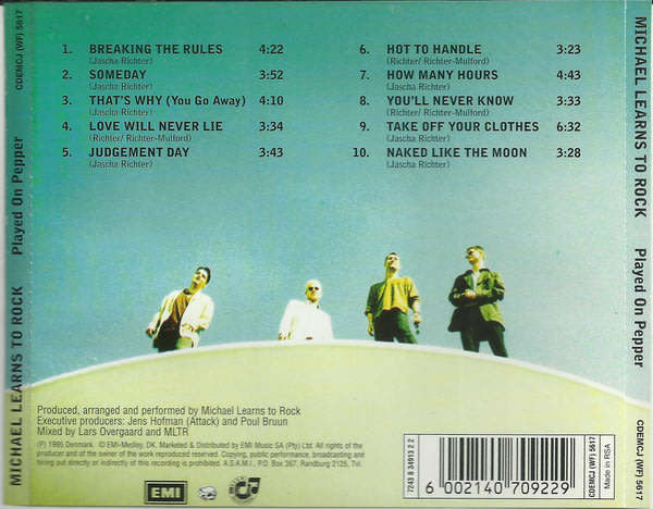 Michael Learns To Rock - Played On Pepper CD