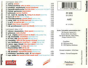 Various - TechnoZone Double CD Import