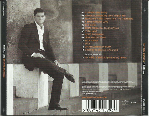 Patrizio Buanne - The Italian CD