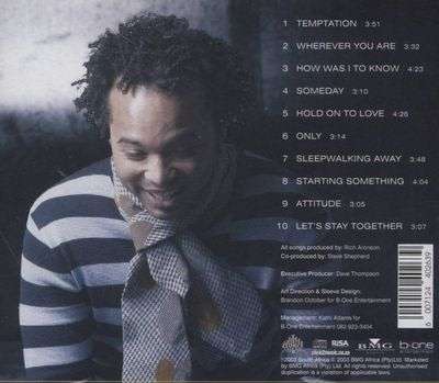 Brandon October - Temptation CD