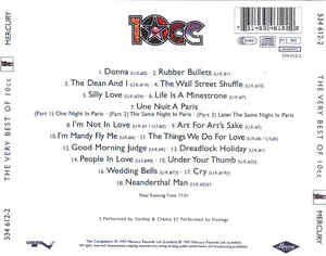 10cc - Very Best of CD Import