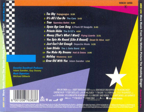 Various - The Wedding Singer Volume 1 + 2 Soundtrack CD