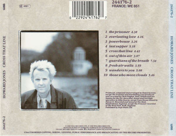 Howard Jones - Cross That Line CD Import
